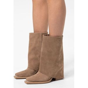 Sacha Suède Cowboylaarzen Beige