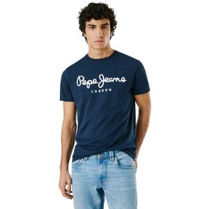 Pepe Jeans Original Stretch T-shirt Blauw XS Man
