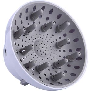 DailySupplies® Diffuser Opzetstuk - Krulborstel voor Fohn Universeel - Multistyler - Wit