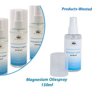Magnesium Olie Spray – 15cm | Helpt bij Stress Vermoeidheid, Spanning en Spierpijn