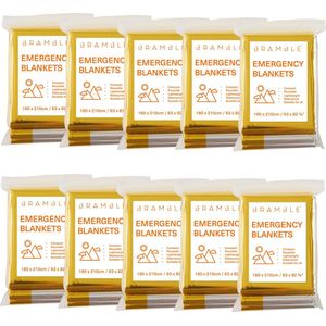 BRAMBLE - Thermische Nooddeken - 210x160 cm - Reddingsdeken - Sterk en Waterdicht
