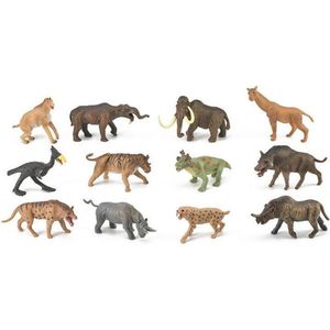 Collecta Speelset Prehistorische Zoogdieren 12 Stuks
