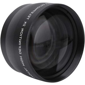 Allecto plus - Telelens 58 mm 2x Vergroting Universele Teleconverter voor Camera's Accessoire