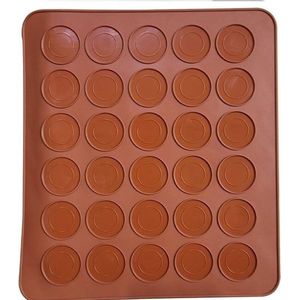 Macarons bakmat - Voor 30 stuks - Macaron - Siliconen bakvormen - Set - Vaatwasserbestendig - Ovenbestendig - Macarons mat - Ovenmat