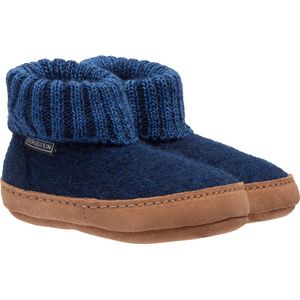 Bergstein Cozy Lux Sloffen Unisex Junior - Dark Blue - Maat 25