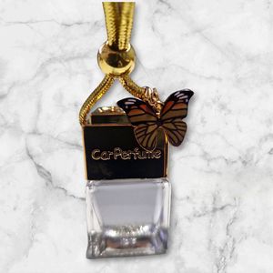Autoparfum Butterfly Gold | met Geluksbrenger | 8ml | Spirits | Traditional Ritual Overseas | Autoparfum | Parfum Auto | Autogeur | Autogeurtje | Auto parfum vrouwen | Auto parfum mannen | Autohanger | Car scent | Car Perfume | Verjaardagscadeau