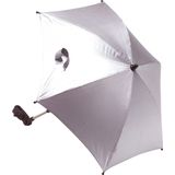 Titaniumbaby Parasol met universele klem UV 50+ Protectie - Silver