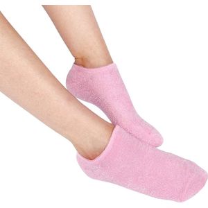 Hydraterende Spa sokken - Rose - Jojoba olie - Olijf ole - Vitamine E - Lavendel - Tegen droge voeten - Zachte voeten