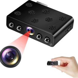 Equivera Verborgen Camera - Spionage Camera - Geheime Camera - Spy Camera - Spycamera - Spion Camera - Verborgen Mini Camera - Spy Camera Mini - Afluisteren - Afluisterapparatuur