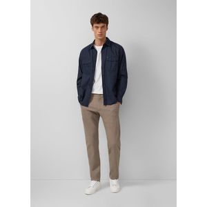 s.Oliver - Heren broek - Maat W28 x L34 - Mannen - Bruin - katoen