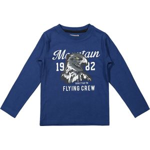 DJ Dutchjeans - Jongens shirt - Blauw - Maat 92