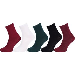 5x Kleurrijke hoge sokken