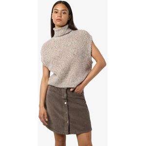 NMMARL S/L ROLL NECK KNIT VEST - MAAT L