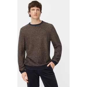 camel active Gebreide trui met ronde hals - Maat menswear-S - Geel