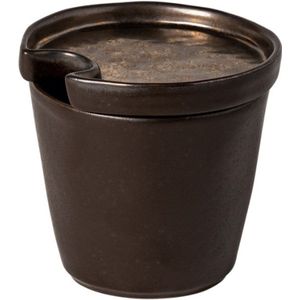 Costa Nova & Casafina - Suikerpotje met deksel 'Lagoa' (Bruin, 170ml)