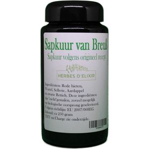 Herbes D'elixir Breuß Sapkuur – 250 Gram – Origineel Recept - Gezondheidsproduct - Detoxkuur