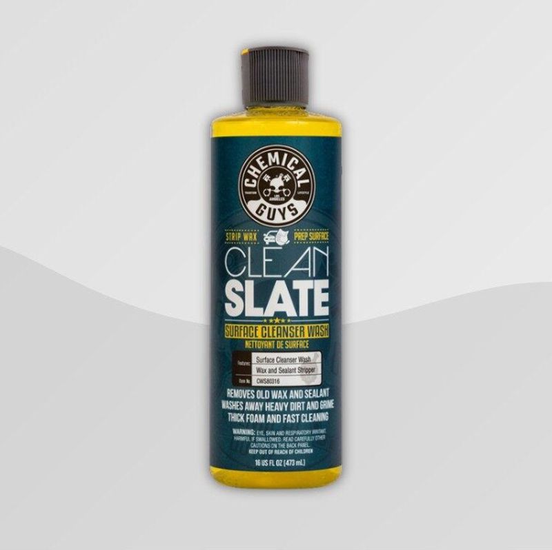 Chemical Guys - Clean Slate - Autoshampoo - Verwijdert Oude Wax en Polijstmiddelen