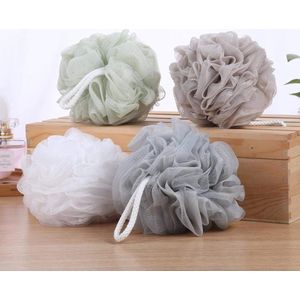 4 Pack Mesh Poef Bad Spons - Mesh Loofah Body Exfoliërende Douche Bal Douchespons