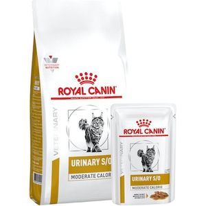 Royal Canin Urinary S/O Moderate Calorie kat Combi - 3,5 kg + 12 x 85 g