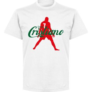 Enjoy Ronaldo T-Shirt - Wit - Kinderen - 116