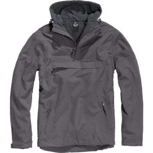 Brandit Windbreaker jacket -4XL- Fleece Grijs