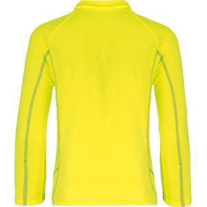 SportSweatshirt Kind 6/8 years (6/8 ans) Proact 1/4-ritskraag Lange mouw Fluorescent Yellow 100% Polyester