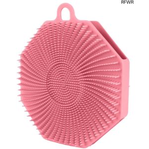 RFWR® Ergonomische Silikon Douche Scrubber - Comfortabele Grip Lichaamsscrub voor Huid Exfoliatie