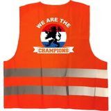 We are the champions hesje reflecterend - EK / WK / Holland supporter kleding - veiligheidshesje