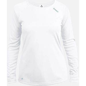 Vapor Apparel - UV-shirt met lange mouwen voor dames - wit - maat XL