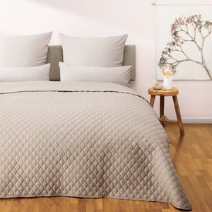 Blumtal - Bedsprei - Zand - 170 x 210 cm - Oek-TEX gecertificeerd - Voor bedden van 90 x 200 cm