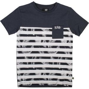 Rumbl jongens t-shirt donkerblauw - maat 104/110