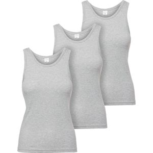 Ladeheid 3 pack Dameshemd Singlet-Onderhemd – Grijs – S - LA-LA40-262-US