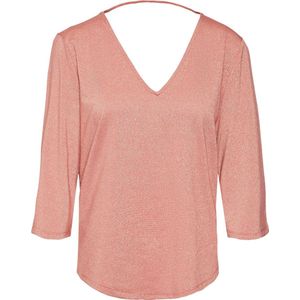 VERO MODA - Bloes - Maat M - Vrouwen - Mineral red - polyester