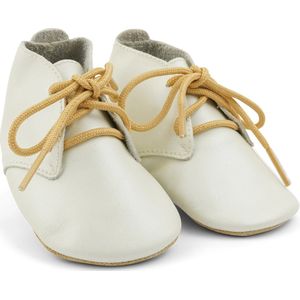 Bobux Soft Soles - Baby Slofjes Leer - Desert Lace Pearl - Maat 20