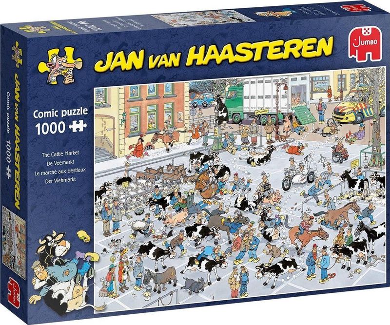 Jan van Haasteren De Veemarkt puzzel - 1000 stukjes kopen? Vergelijk de  beste prijs op beslist.nl
