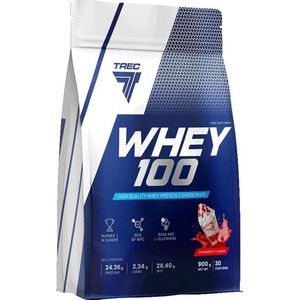 Whey 100 (Trec Nutrition) - 900g - chocolade/kokosnoot