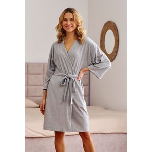 Doctor Nap Badjas Dames Grijs SWW.7223 36 / S