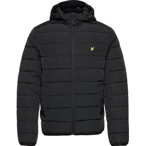 Lyle & Scott - Heren Jas winter Lightweight Padded Jacket - Zwart - Maat XL