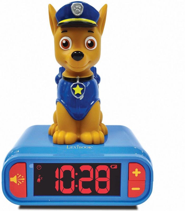 Paw Patrol Wekker | Nachtlampje | Chase