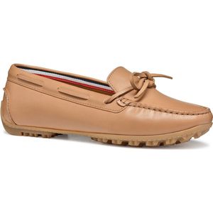 Geox - Kosmopolis + Grip - Schoenen - Beige - Leer