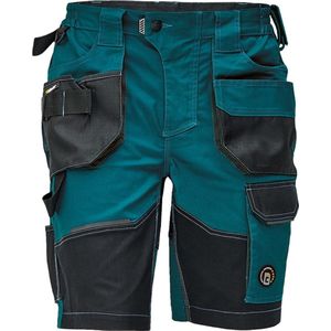 Dayboro short / korte broek petrol blauw/zwart maat 62