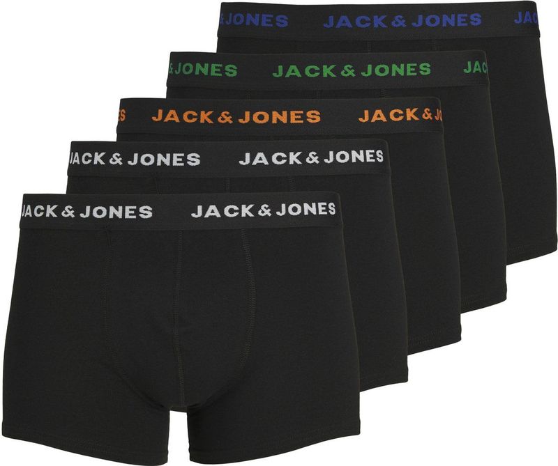 JACK & JONES - JACBLACK FRIDAY - Boxershorts - Zwart - 5 Pack