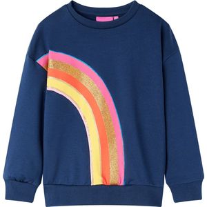 vidaXL - Kindertrui - 140 - marineblauw