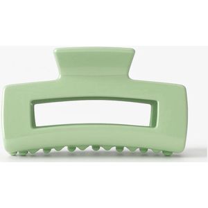Moonie's Madison haarklem in Matcha Green - Groen - 10.5 cm - Haarklemmen - Haaraccessoires - Acetaat