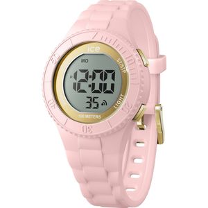 Ice Watch ICE digit - Pink lady gold 021608 Horloge - Siliconen - Roze - Ø 34 mm