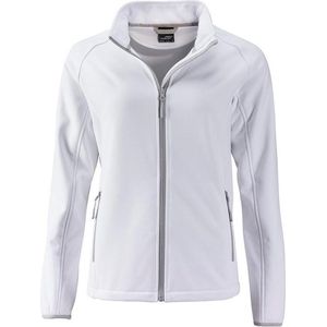 James and Nicholson Dames/dames Promo Softshell Jacket (Wit/Wit)
