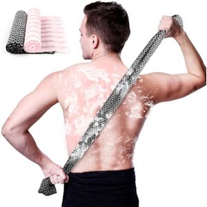 Exfoliërend Washandje Set van 2 - Lange Lichaamshanddoek voor Diepe Reiniging en Scrub