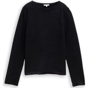 TOM TAILOR Damestrui, 39241 - Zwarte streep met veergaren, XL