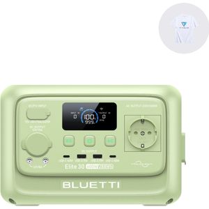 BLUETTI Elite 30 V2 600W 288Wh Powerstation- LFP-batterij-EU-Groente-Voor Kamperen, Reizen, Binnenlands, Camper