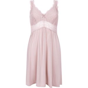 Hunkemöller - Slipdress Nora Lace - Roze